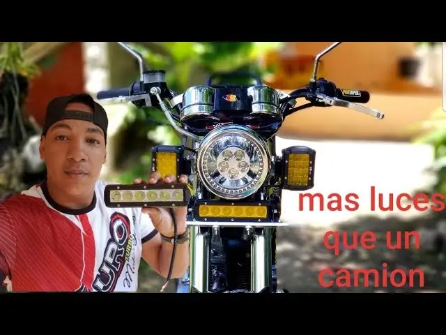 puedo poner luces en el barral de una motocicleta - Cómo aumentar la potencia de los faros delanteros