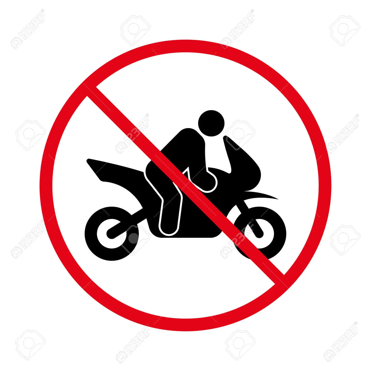 prohibicion a circular de manera agrupada en motocicleta - Cómo debe circular un grupo de motociclistas