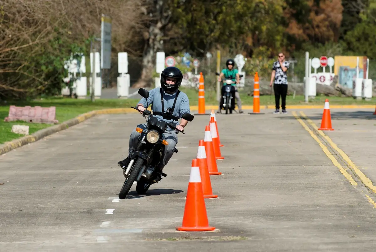 examen teórico para motocicleta en caba - Cómo es el examen teorico de manejo en CABA