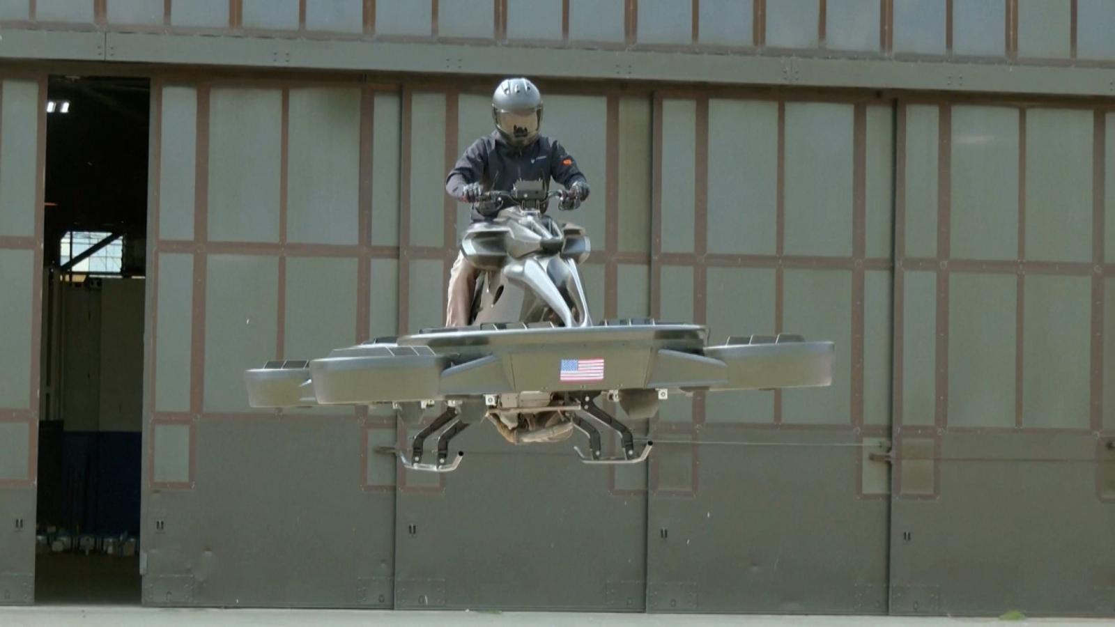 motocicleta voladora - Cómo funciona la moto voladora