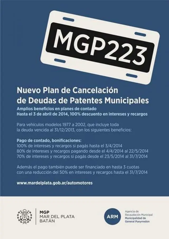 deuda de patentes motos tres de febrero - Cómo pagar Municipalidad de Tres de Febrero