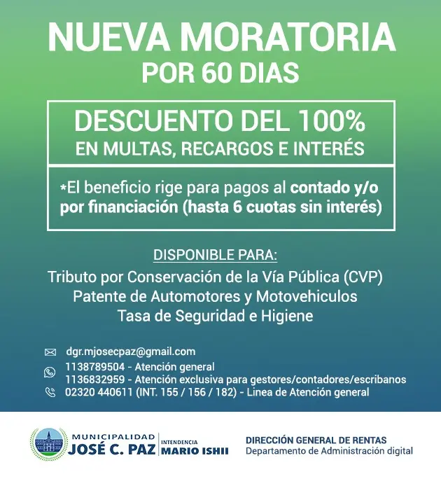 deuda de patentes de motos en jose c paz - Cómo pagar patente José C Paz