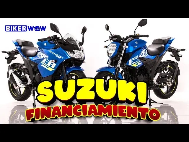 financiamiento de motos suzuki - Cómo pagar Suzuki