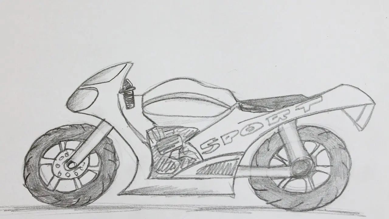 imagenes de motos para dibujar a lapiz faciles - Cómo saber que dibujar