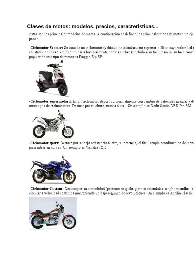 categorias de motos por cilindradas - Cómo se clasifican los motores de motos