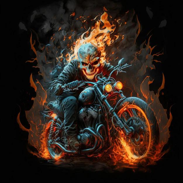 calaveras y motos - Cómo se les llama a los que van en moto