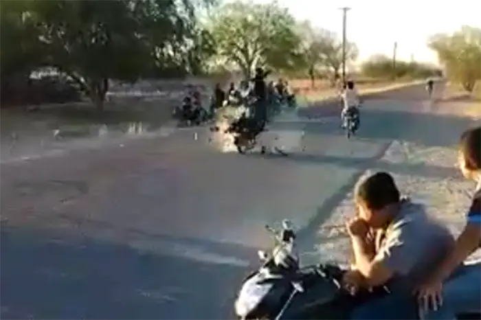 dos motos chocan de frente - Cómo se llama un accidente en moto