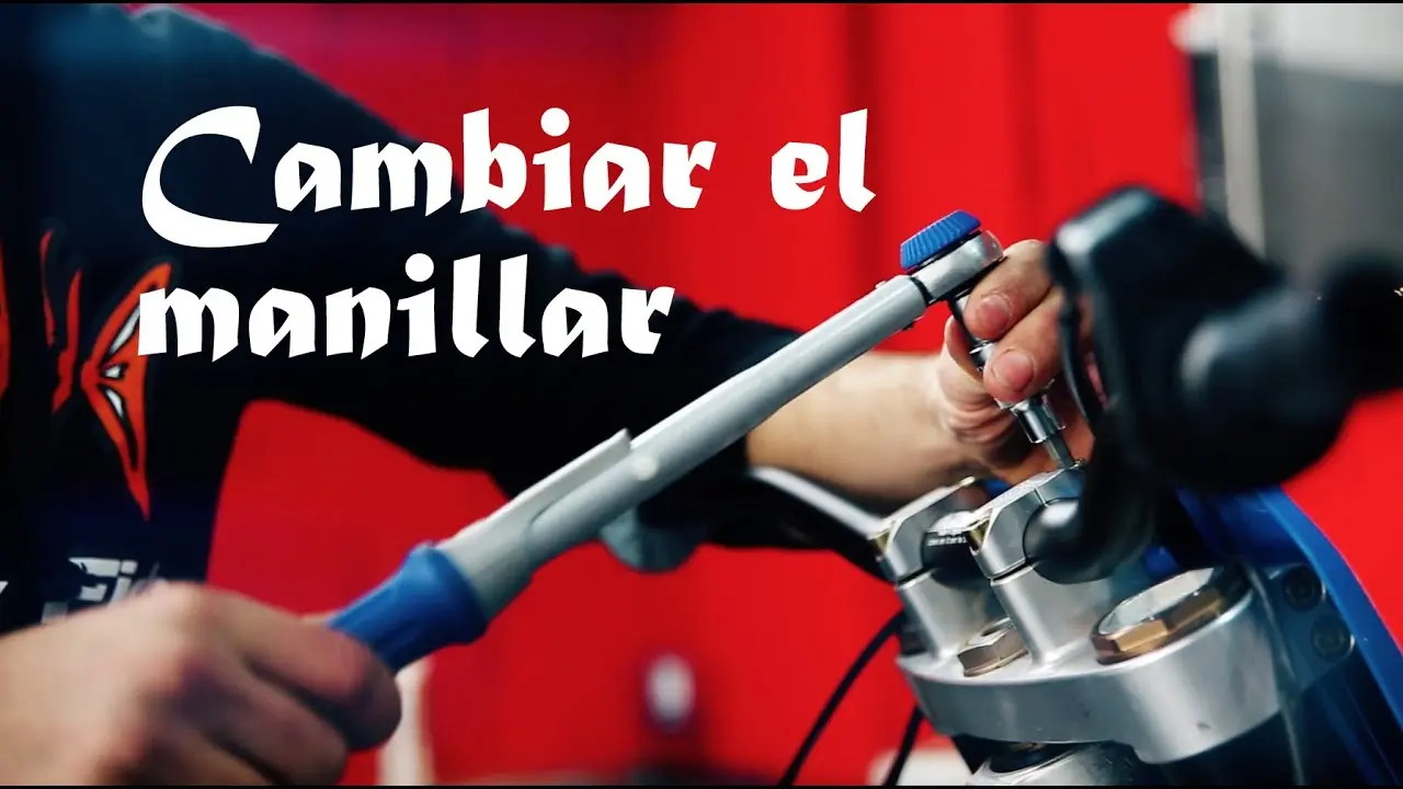como cambiar el manubrio de una motocicleta - Cómo se traba el manubrio de la moto