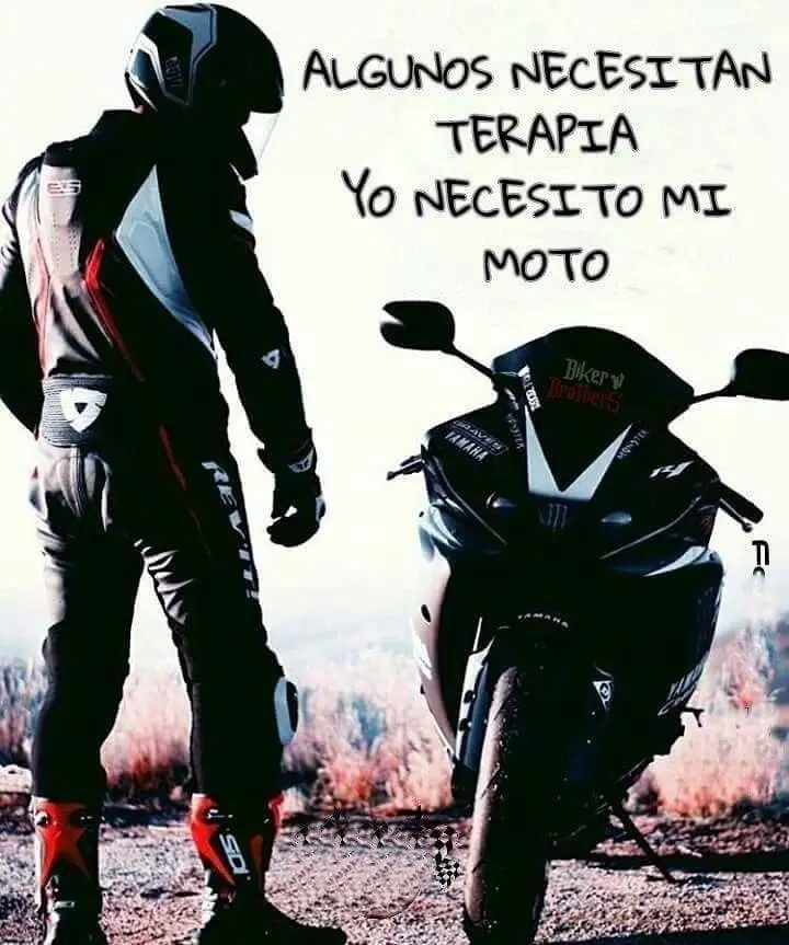 imagenes de motos con mensajes - Cómo son los motociclista