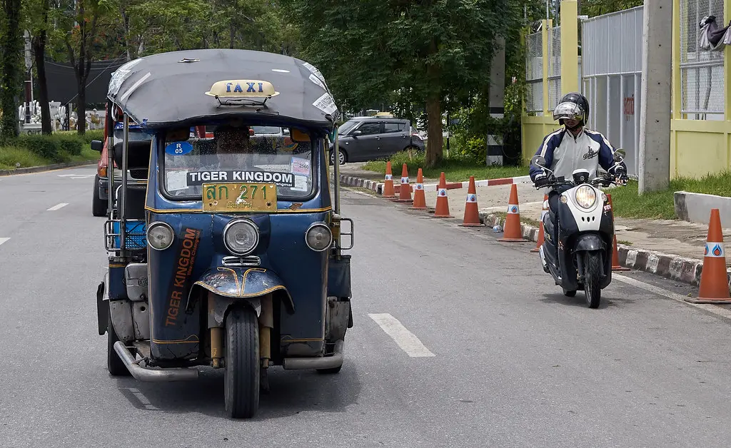 motos de tailandia - Cuántas motos hay en Bangkok