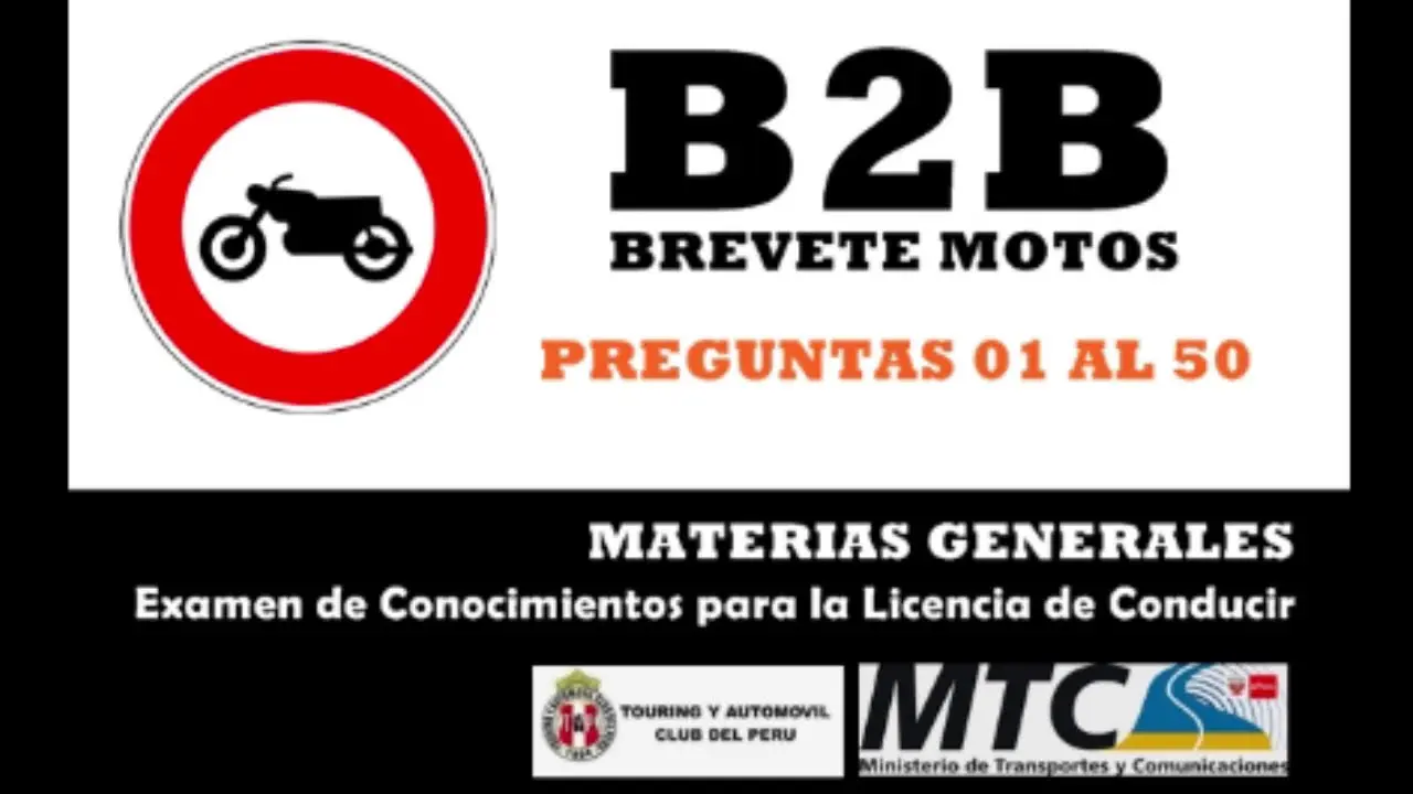 preguntas examen de motocicleta peru - Cuántas preguntas hay en el examen de conducir Perú