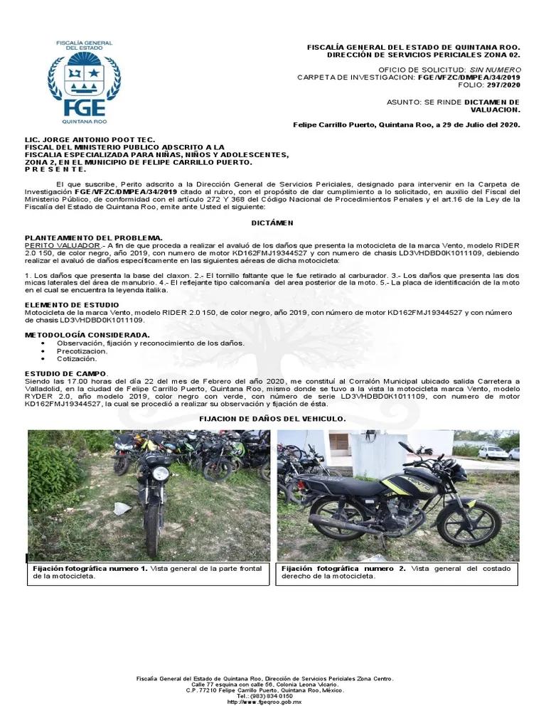 valuacion motocicleta - Cuánto hay que pagar por el modelo 620