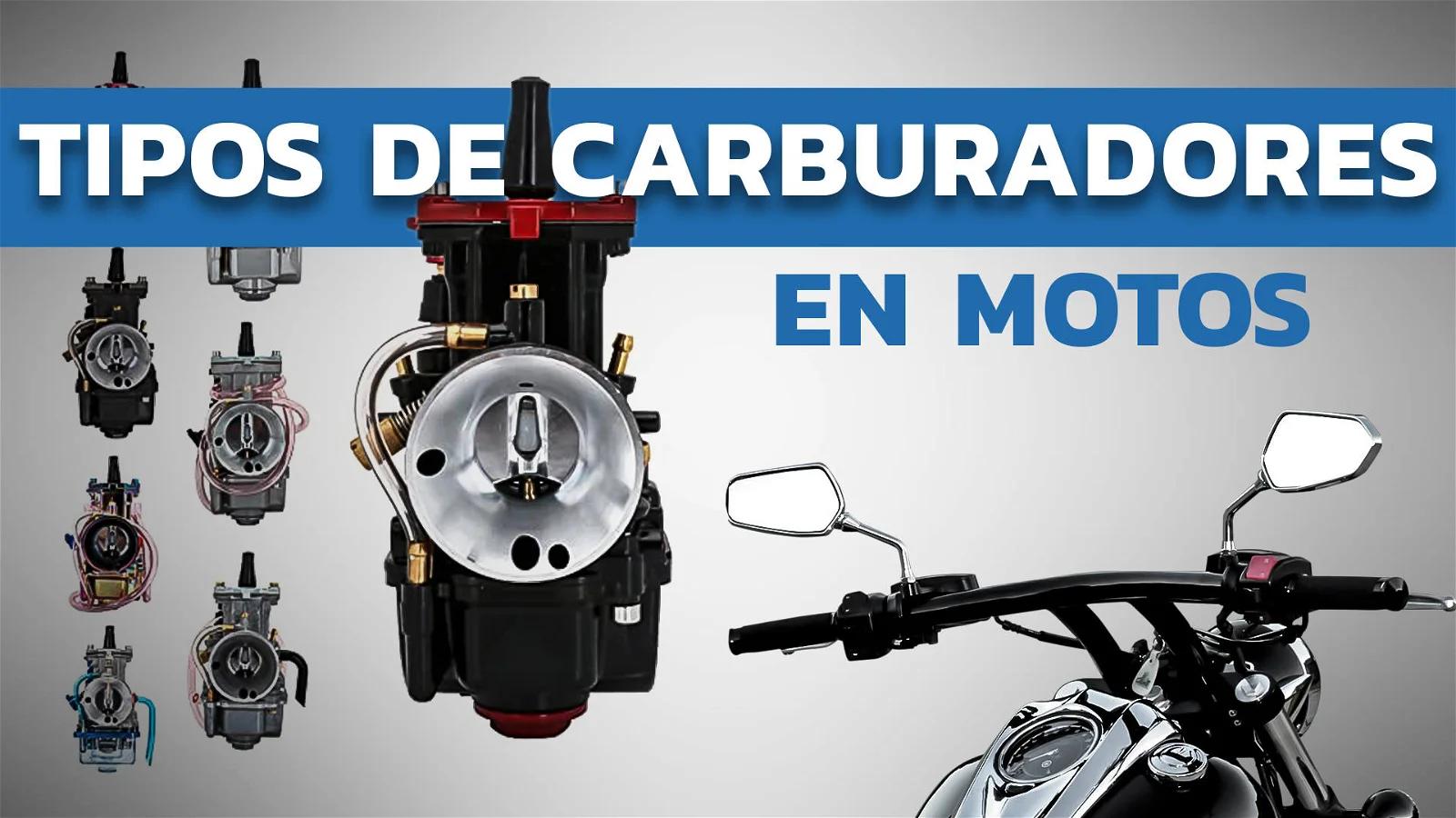 carburador de diafragma para motos - Cuántos tipos de carburadores de moto hay