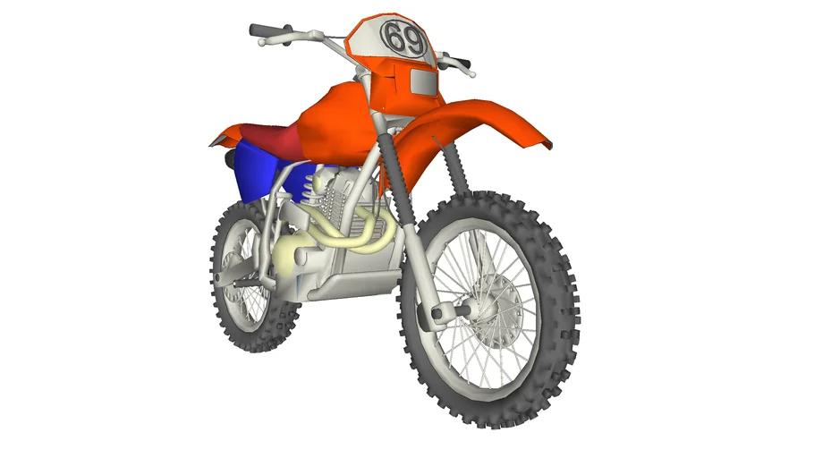 modelo sketchup asiento tipo motocicleta - Dónde descargar bloques para SketchUp