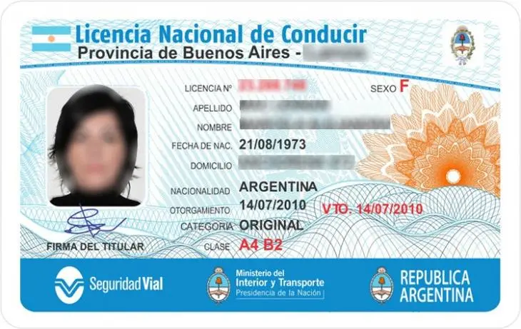licencia de conducir motos provincia de buenos aires - Qué categoria es A1 4 en Argentina