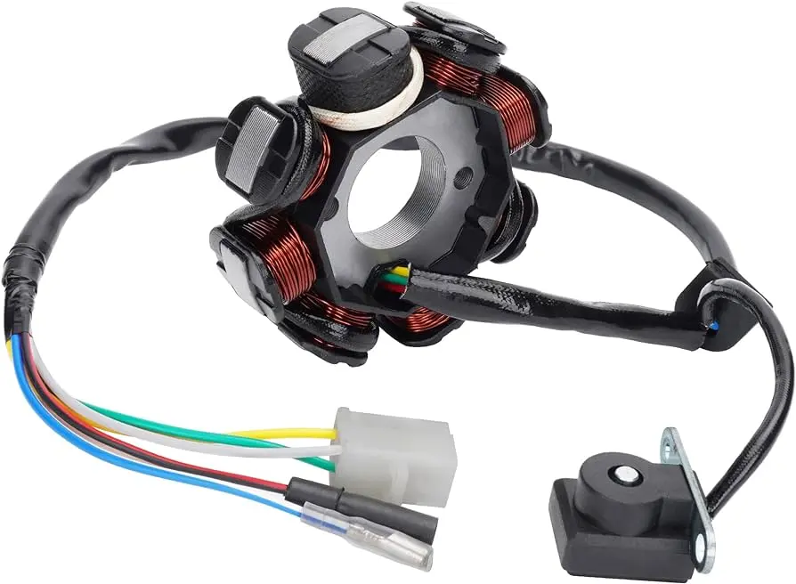 soporte de bobinas encendido motocicleta plato magnetico - Qué es el plato magnético de una moto