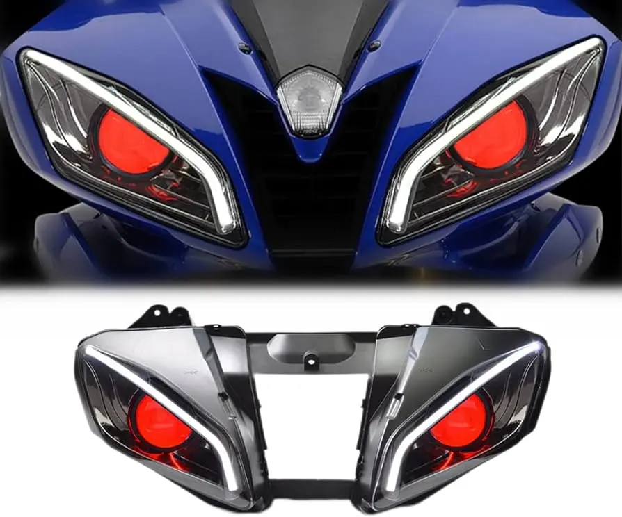 optica delantera de motocicleta - Qué es la óptica del faro