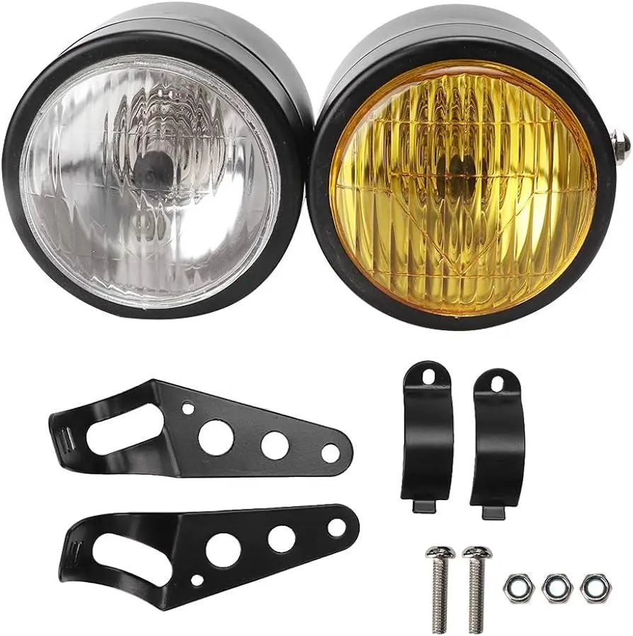 faro doble para motocicleta alie - Qué es un faro de cruce