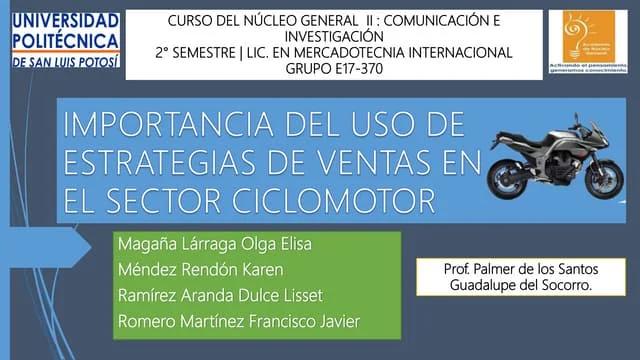 estrategias de ventas de motos - Qué estrategias de ventas hay
