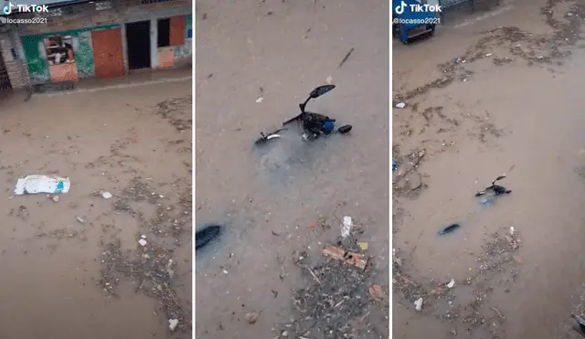 pase con la motocicleta por calle inundada - Qué medidas debes tomar para atravesar las pozas de agua