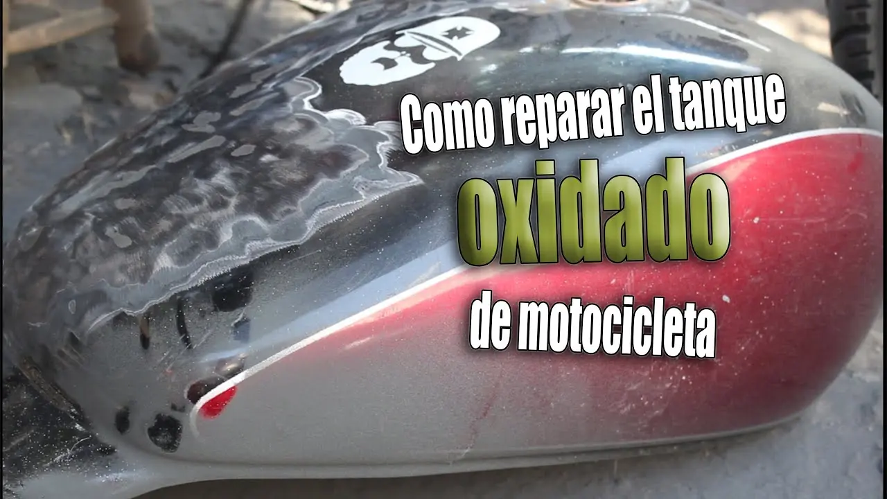 Reparar tanque de gasolina de motocicleta cuando se oxida - Qué pasa si mi gasolina tiene óxido reparar tanque de gasolina de motocicleta cuando se oxida - Qué pasa si mi gasolina tiene óxido
