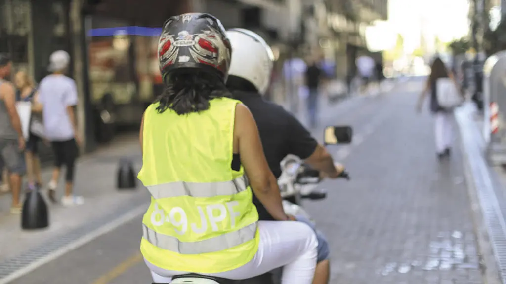 el chaleco es obligatorio para las motos - Qué pasa si no tengo chaleco