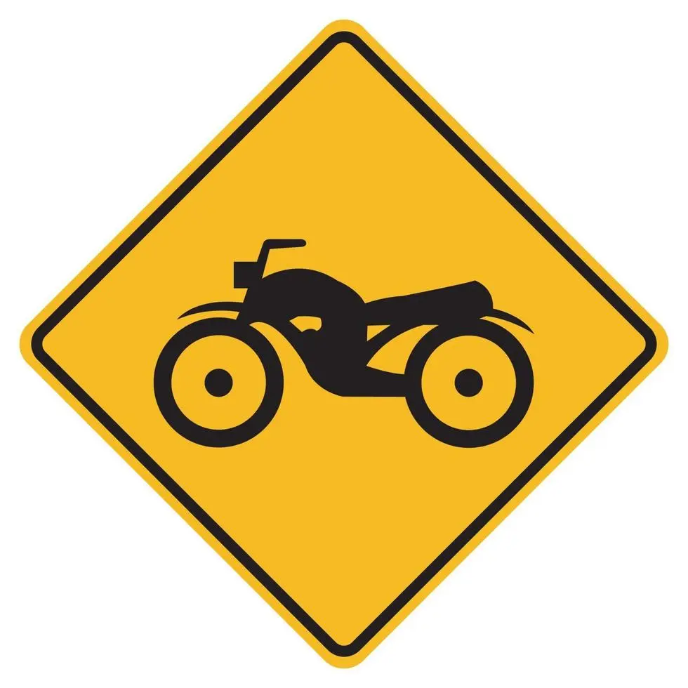 motocicleta señal vial - Qué significa la señal s3