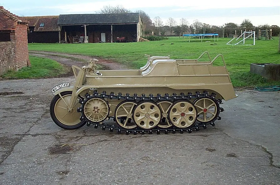 motocicleta semioruga - Qué significa sdkfz