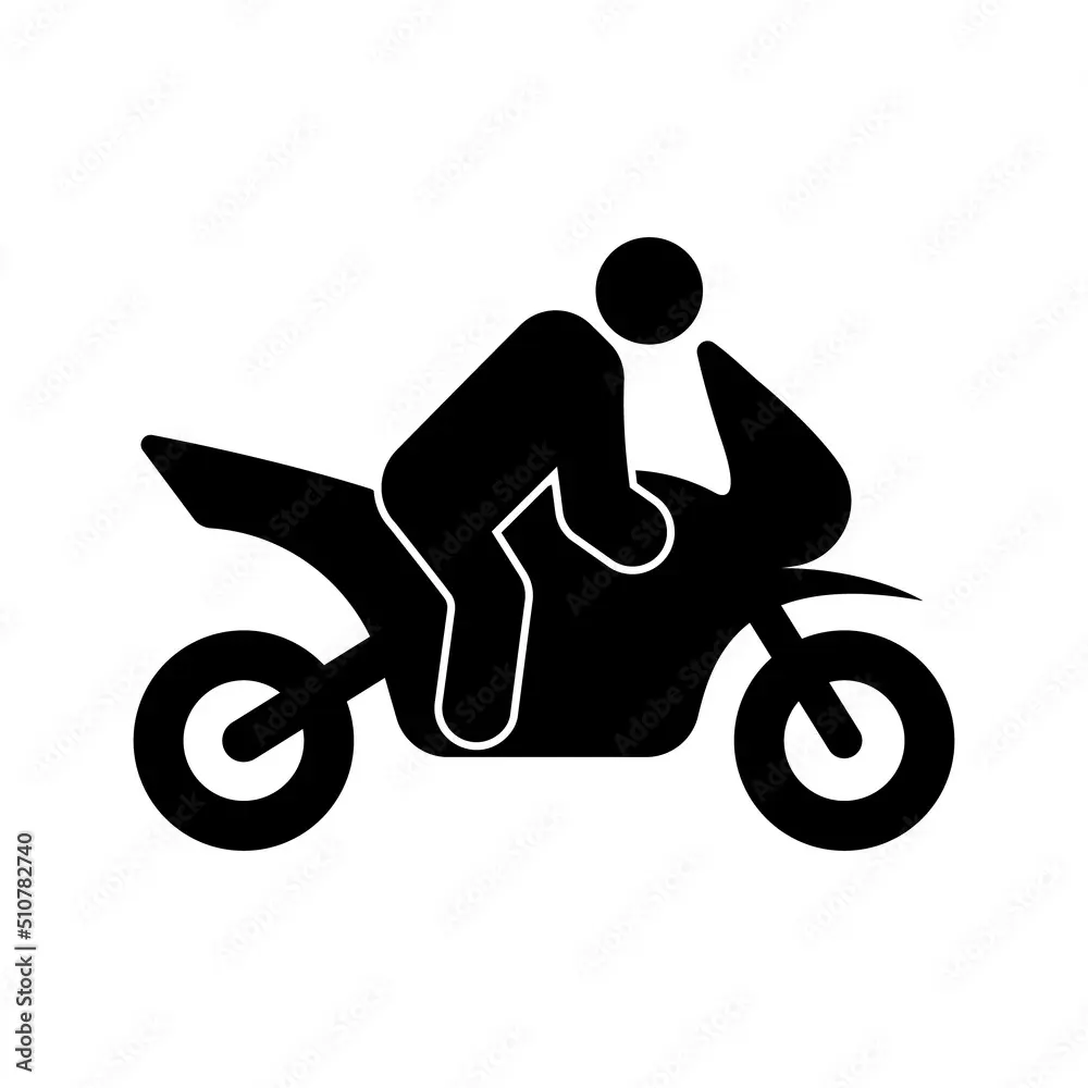 icon flat motocicleta - Qué son iconos flat