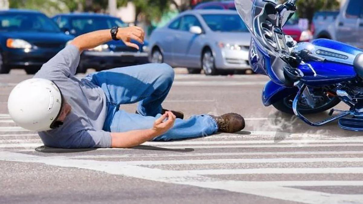 golpes de motos - Qué tan comun es caerse de la moto
