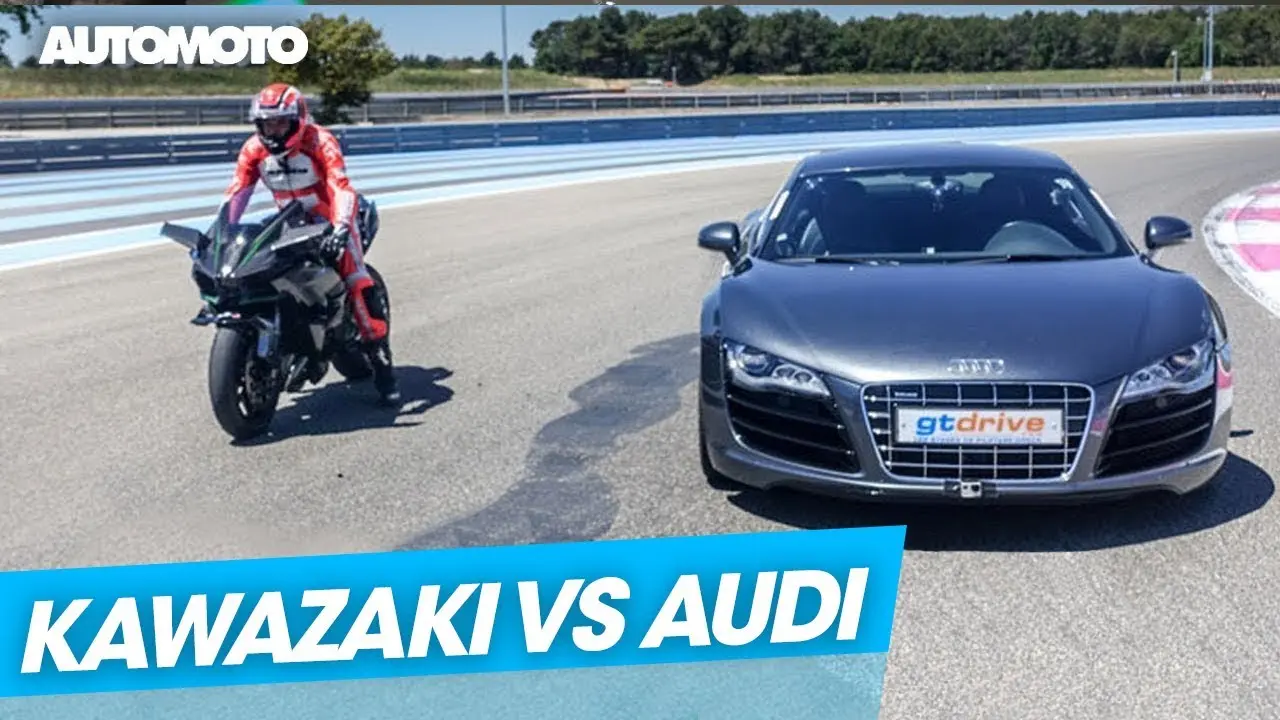 audi r8 vs motos - Qué tipo de motor tiene el Audi R8