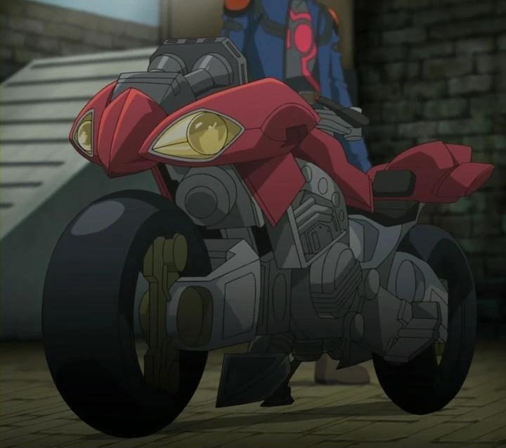 motocicleta akiza yu gi oh turbo duelo - Quién es la novia de Yusei
